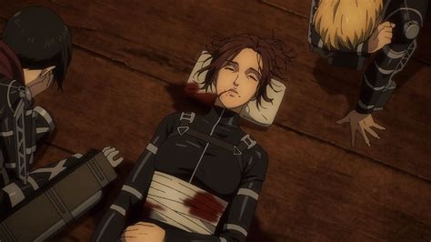 Eren Laughing At Sasha Death