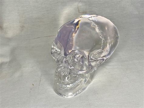 Mitchell Hedges Ancient Crystal Skull Replica Solid Acrylic - Etsy