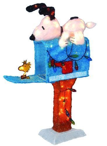 Snoopy On Mailbox Outdoor Christmas Decor | Christmas Day