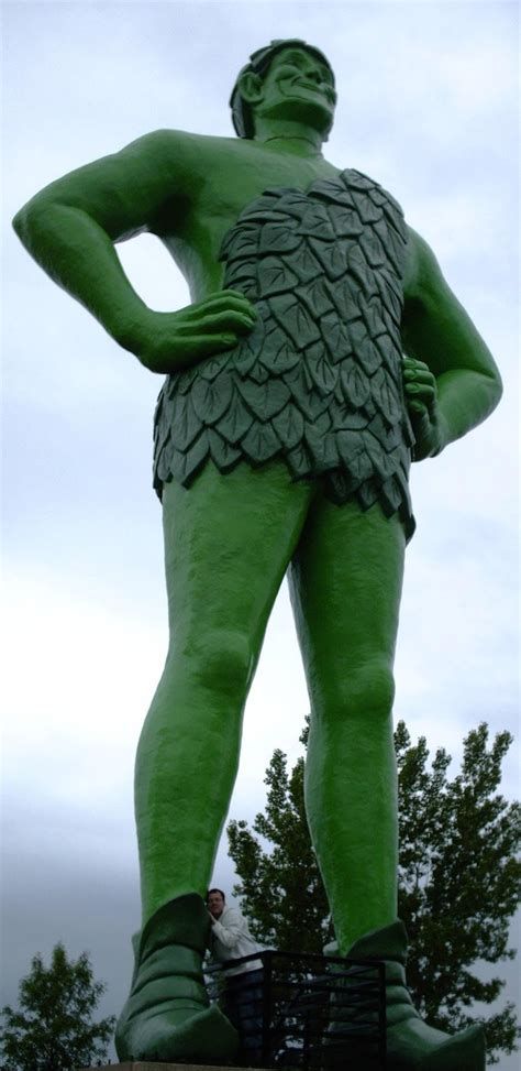 All This Is That: The Jolly Green Giant Statue