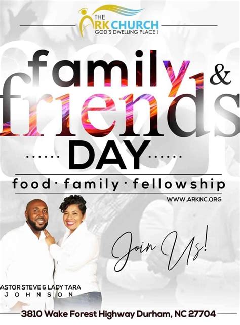 Friends and Family Day - The Ark Church