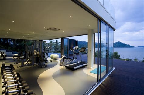 Designing a Chic Home Gym - Mansion Global