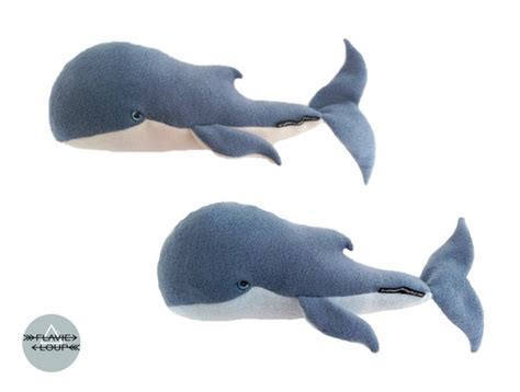 Plush model whales: sperm whale by FlavieLoup on Etsy