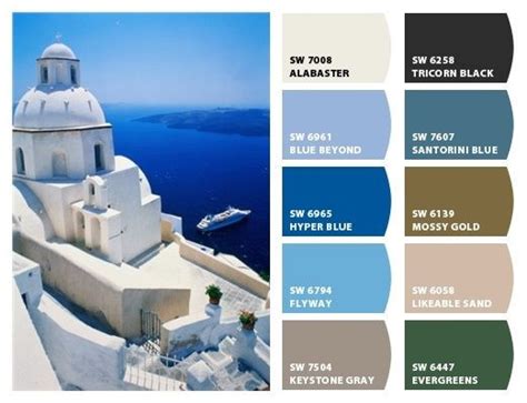 Mediterranean Blue Paint Color | Paintcolor Ideas Fits The Bill