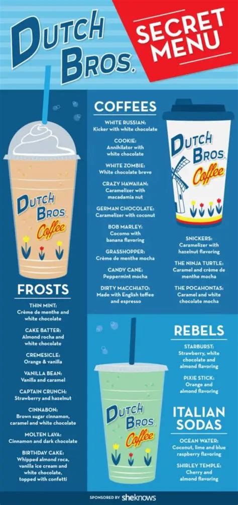 90+ Dutch Bros Secret Menu That You Should Never Miss