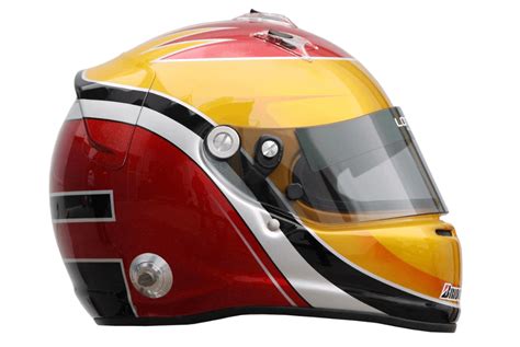 Helmet designs of test driver Romain Grosjean (Lotus Renault) from 2011 ...