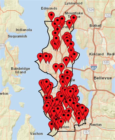 UPDATE: Power outage overnight now down to around 1000 across Seattle area; Restoration expected ...