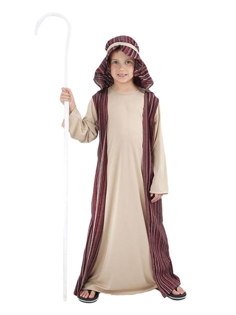 Kids Shepherd Joseph Innkeeper Nativity Costume Boys Christmas Fancy ...