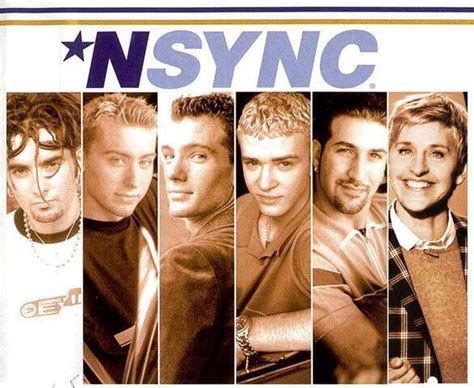 Ellen DeGeneres on Twitter | Nsync albums, Nsync, 90s boy bands