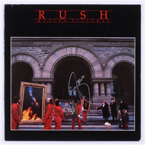 Geddy Lee Signed Rush "Moving Pictures" Vinyl Record Album (Beckett COA) | Pristine Auction