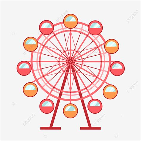 Ferris Wheel Clipart Hd PNG, Cute Ferris Wheel Clipart, Cute, Play ...