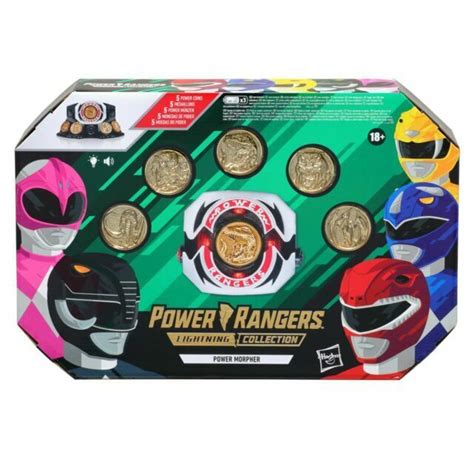 hasbro power rangers lightning collection mighty morphin power morpher ...