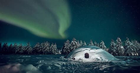 This Snow Igloo On Airbnb In Finland Will Fulfill Your Winter Wanderlust