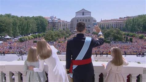 Spain's New King Felipe VI Officially Sworn In | World News | Sky News