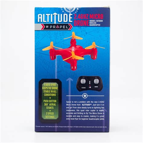 Propel RC Altitude 2.4Ghz Micro Drone Indoor/Outdoor Wireless ...