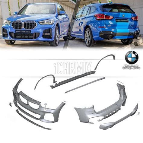 Genuine BMW Retrofit M Sport LCI Facelift Full Body Kit Set For F48 X1 - iCARMIX Auto Parts Workshop