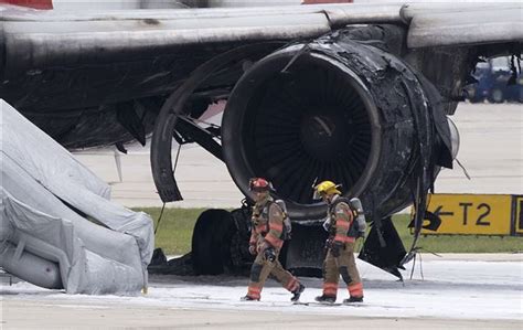 Jet engine catches fire at Fort Lauderdale/Hollywood airport - The Blade