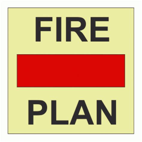 IMO - Fire Control Symbols Fire Plan Sign IMO 6001