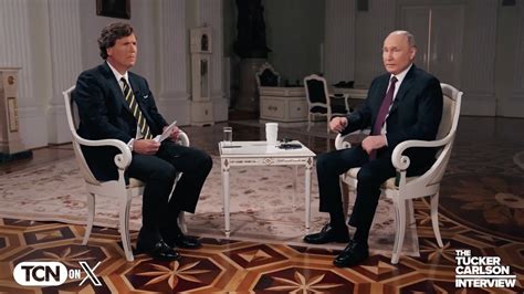 Tucker Carlson Gushes About Russia as Putin Mocks Him