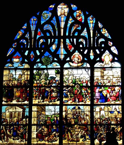 Bourges Cathedral stained glass