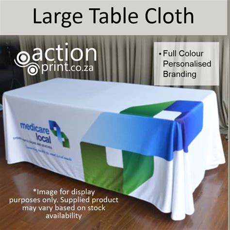 Branded Table Cloth | ActionPrint