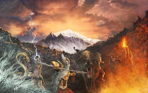 Ragnarok by ~Paint201 | Norrois, Mythologie nordique, Mythologie scandinave
