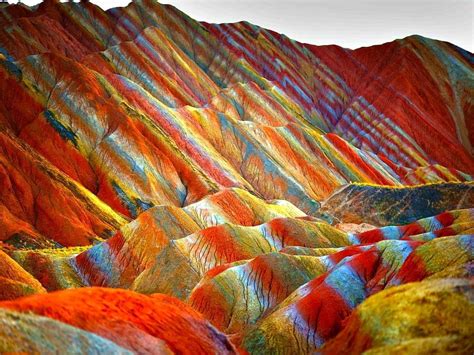 Rainbow Mountains #China #Zhangye #Danxia | Montagne arcobaleno ...