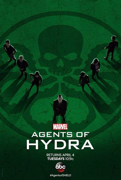 New Posters Ask What If Agents Of SHIELD Was Agents Of HYDRA | Agents of shield, Marvel shield ...