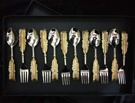 12 Pieces Of Spoon And Fork CUTLERY SET, Size: 7 Inches at Rs 2500/box ...