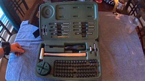 Review Weaver Deluxe Gunsmith Tool Kit 88 piece gun smith tools - YouTube