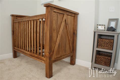 DIY Farmhouse Crib - Featuring DIYstinctly Made | Ana White