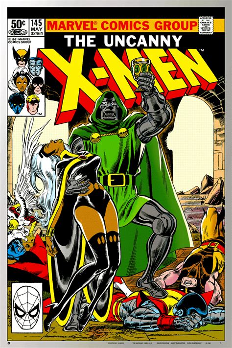 Uncanny X-Men #145 Foil Variant Poster – Mondo