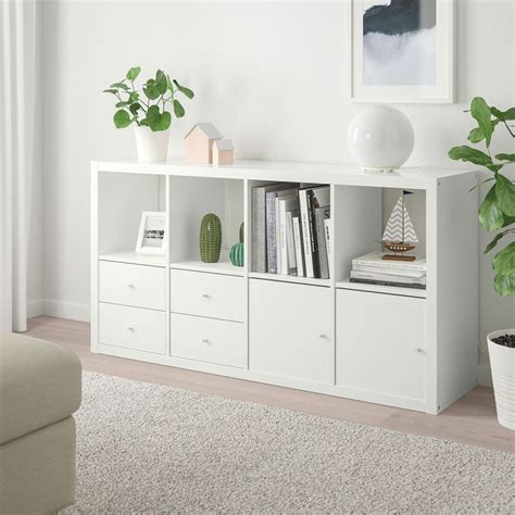 Excellent Free KALLAX shelf with 4 inserts – high gloss / white – IKEA ...