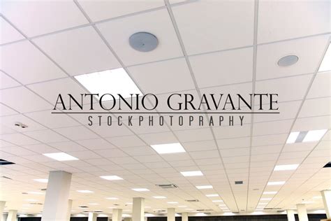 White Office Ceiling with White Tiles and Lighting Graphic by AntonioGravante · Creative Fabrica