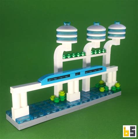 Maglev – kit from LEGO® bricks – The Brickworms