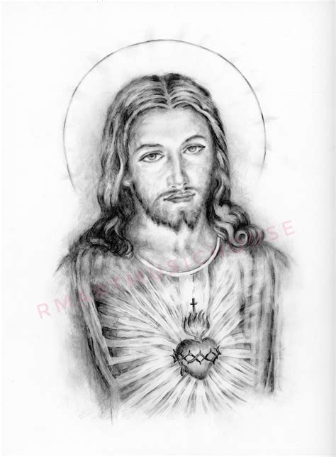 Jesus Pencil Portraits