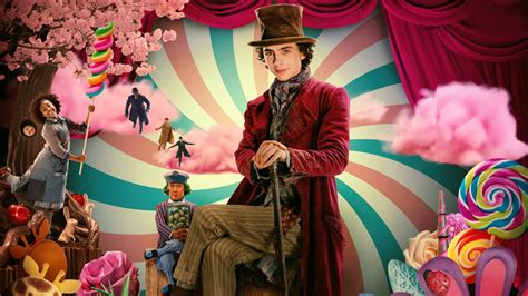 1920x1080 Resolution Timothee Wonka Movie 2023 1080P Laptop Full HD Wallpaper - Wallpapers Den