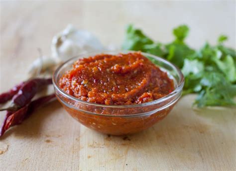 Sambal Oelek (Indonesian Red Chili Paste) - Partial Ingredients