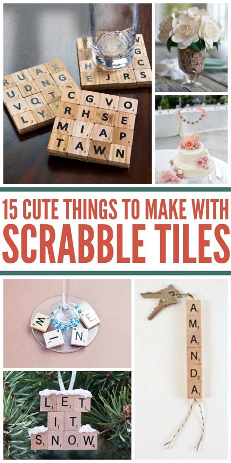 15 Awesome Uses for Scrabble Tiles (Besides Playing the Game ...