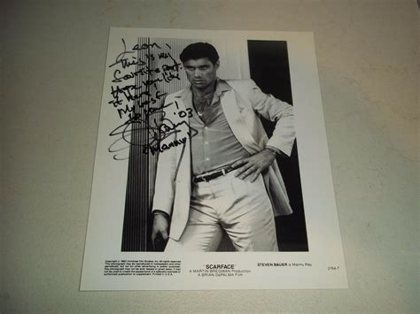 STEVEN BAUER SCARFACE AUTOGRAPH SIGNED PHOTOGRAPH | #1986214027