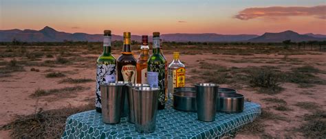 What is a sundowner on safari in Africa?