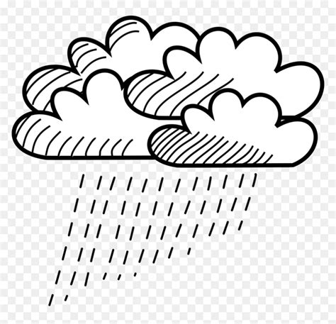 Thumb Image - Rain Clipart Black And White Png, Transparent Png - vhv