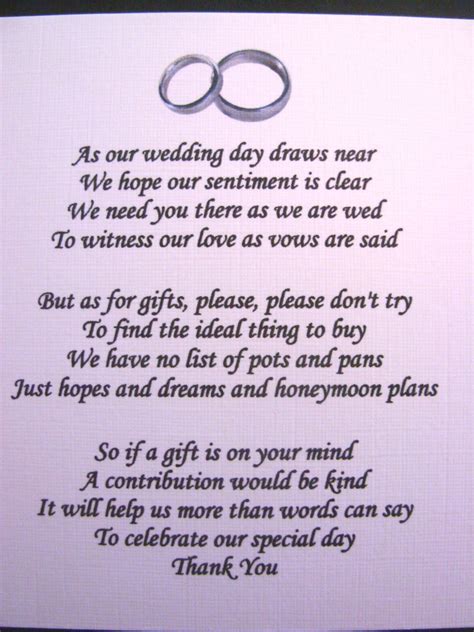 Poems For Wedding Invitations