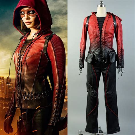 NEW Green Arrow Cosplay Green Arrow Season 4 Speedy Thea Queen Costume ...