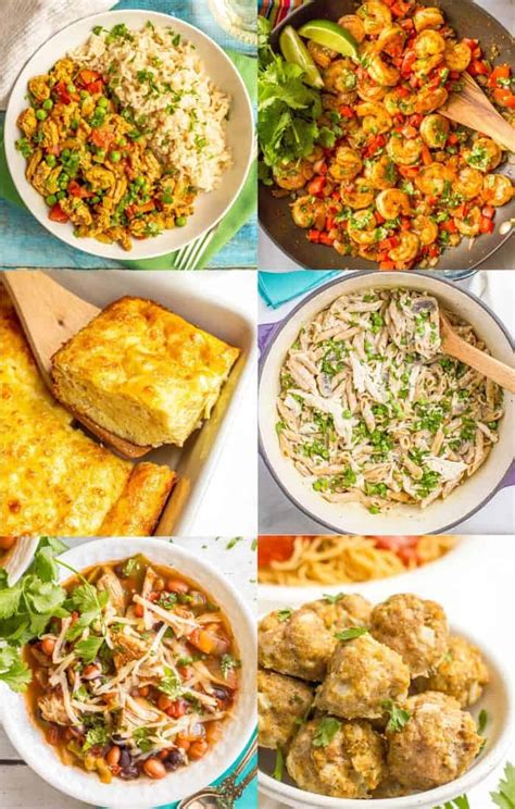 Easy meals to make at home (ideas & recipes) - Family Food on the Table