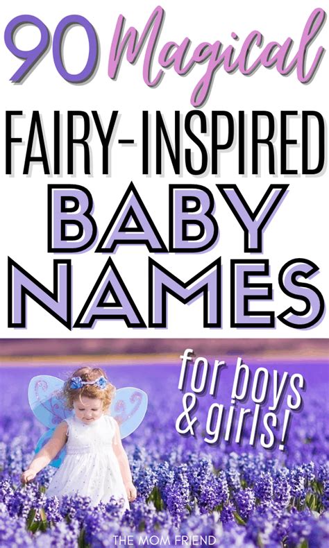 90 Mystical Fairy Names for Babies (Boys and Girls) | The Mom Friend