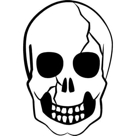 halloween skull coloring pages - Clip Art Library