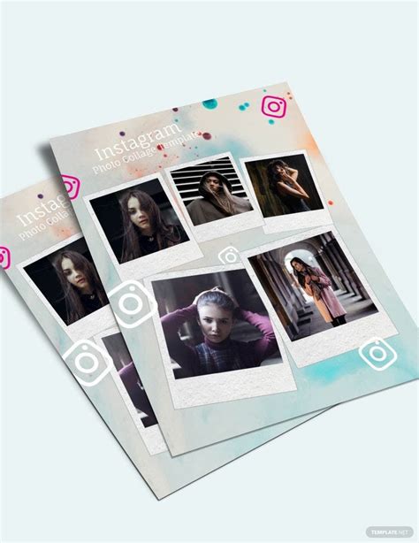 Instagram Photo Collage Template - Download in Word, PSD | Template.net