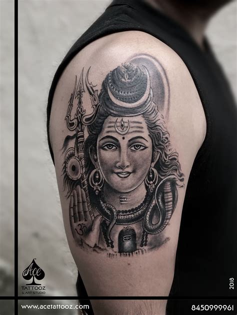 Best Lord Shiva Tattoos | Ace Tattooz & Training Mumbai India | Shiva tattoo, Shiva tattoo ...