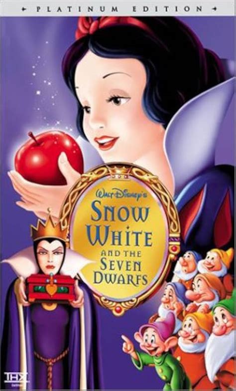 Cinderella Snow White And The Seven Dwarfs Vhs